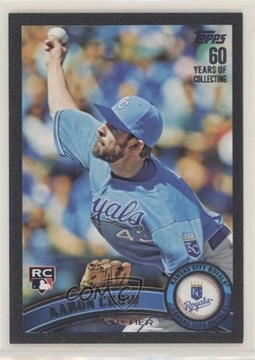 2011 Topps Black /60 Aaron Crow #633 Rookie RC - Image 1 of 2