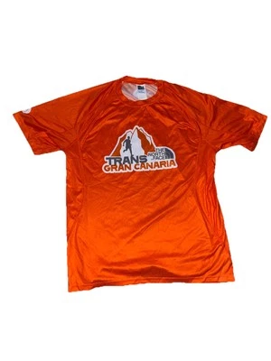 Camiseta deportiva The Northface Trans Gran Canaria naranja para hombre M para correr senderismo Foto 1 de 4