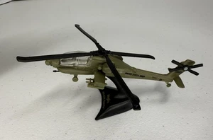 Boeing AH-64A Apache Ejército de Estados Unidos Helicóptero Die-Cast Réplica con Soporte de Maisto - Imagen 1 de 6