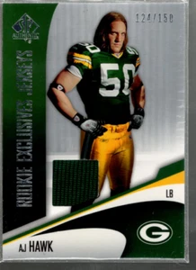A7893- 2006 SP Authentic Rookie Jerseys #REJAH A.J. Hawk Jersey /150 - Picture 1 of 2