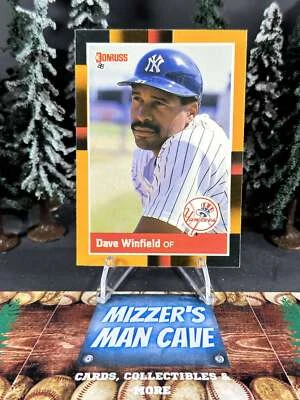 1988 Donruss Baseball's Best Dave Winfield Yankees Base Card HOF 244 - Image 1 of 2