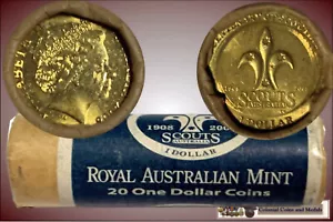 $1 - 2008 Royal Australian Mint Roll "Centenary of Scouting in Australia" (H/T) - Picture 1 of 1