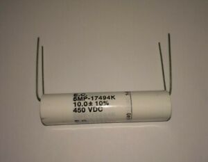 1pc Electronic Concepts (EC) 10UF 450V 5MP-17494K MKP CAPACITOR