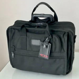 TUMI Business-Trolley / Laptop-Tasche mit Rollen - gebraucht - Bild 1 von 9