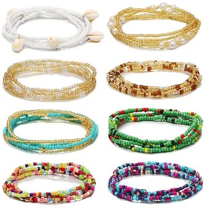 50Inch Waist Beads for Women African Plus Size Layered Belly Bead Body Chain ... - Picture 1 of 7