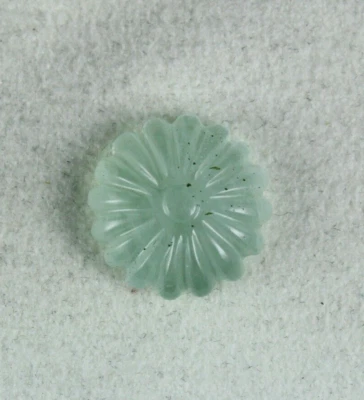 Natural Blue Aquamarine 10.72ct Carved Gemstone For Pendant Ring - Image 1 of 4