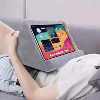 Pillow Lap Stand Soft Phone Cushion Laptop For Tablet IPad Holder Multi-Angle - Image 1 of 4