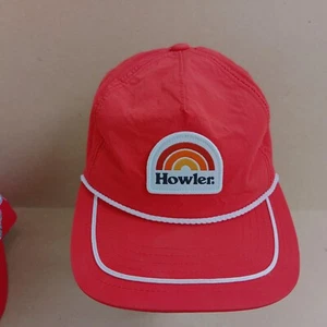 Howler Brothers Hat Unstructured Snapback Fly Fish Red - Picture 1 of 9