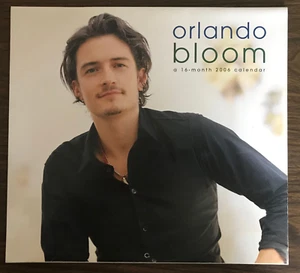 ORLANDO BLOOM 2006 16-month Calendar GREAT GLOSSY PHOTOS OF SEXY YOUNG ORLANDO! - Picture 1 of 4
