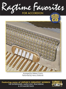 Ragtime Favorites for Accordion with CD * Ships Directly from Publisher! - Picture 1 of 2