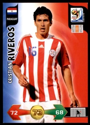 Panini World Cup 2010 Adrenalyn XL - Cristian Riveros (Paraguay) - Image 1 of 2