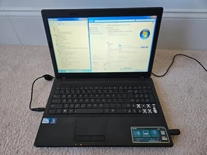 Asus A54C 15.6" Intel Pentium B970 2.30GHz 10GB 320GB Webcam WIFI Win 7 USB 3.0 - Picture 1 of 13