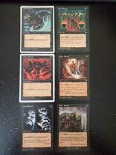 MTG ⭐History of Dark Ritual ⭐4th 5th Ice Age Tempest Urza's Saga Edition⭐ 6x NM-