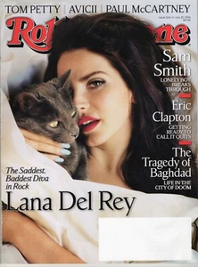 July 31, 2014 #1214 Rolling Stone Magazine, Lana Del Rey, Eric Clapton, L@@K - Picture 1 of 4