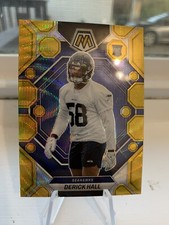 2023 Panini Mosaic - Gold Mosaic /17 Derick Hall (RC) #310