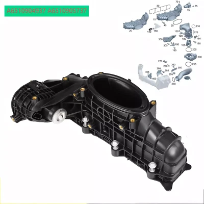 Intake Manifold Actuator Motor A6510904937 A6510905737 For Mercedes W906 OM651 - Image 1 of 4