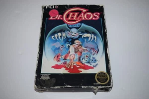 Dr Chaos Nintendo NES Videospielkassette und Box - Bild 1 von 5