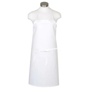 Delantal largo estilo babero estilo B5 sin bolsillos 33"L x 29""W - Imagen 1 de 3