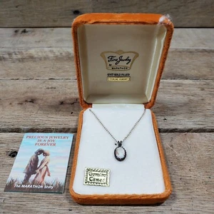 Marathon Fine Jewelry 12 KT Gold Filled Sterling Pendant Genuine Cameo - Picture 1 of 6