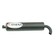 Produktbild - Endschalldämpfer Schalldämpfer Athena Black Aluminium 60x250mm