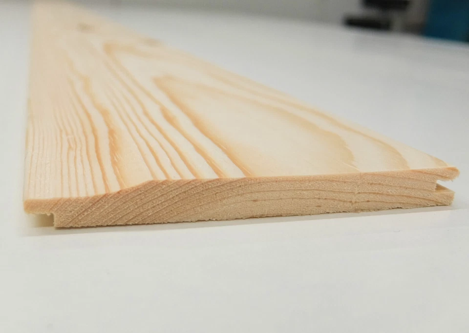 Shiplap Timber Softwood Pine T&G Untreated Shed Cladding Board 112x12mm  - Image 1 of 1