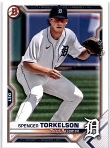 SPENCER TORKELSON 2021 Bowman Paper Prospect #BP-96 Detroit Tigers - Picture 1 of 2