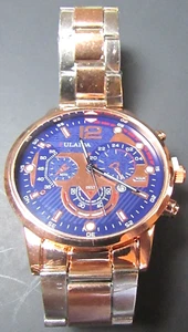 Orologio Uomo Ulaida Acciaio Inox e Rame - Foto 1 di 5