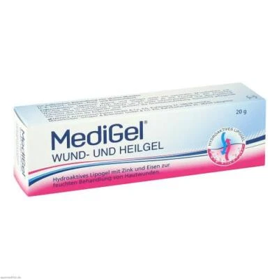 MEDICE ARZNEIMITTEL PÜTTER GMBH&CO.KG MEDIGEL WUND- UND HEILGEL 20 G PZN 18495551