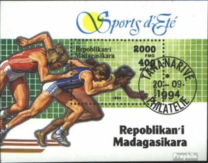 Madagascar Blocco 262 (completa Edizione) usato 1994 Olympics Sport - Foto 1 di 1