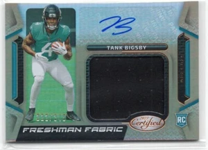 2023 Panini Certified - Freshman Fabric Signatures Tank Bigsby #FFMS-24 /349 - Picture 1 of 2