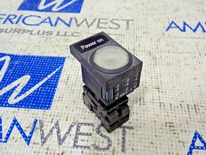 Siemens Illuminated Pushbutton 3SB3400-1A Contact White - Picture 1 of 10