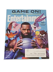 ENTERTAINMENT WEEKLY MAGAZINE - APRIL 2021 - GAME ON - LeBRON JAMES - Picture 1 of 2