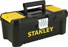 Stanley STST1-75515 12.5" Toolbox with Organiser Top, Black/Yellow Tool Box