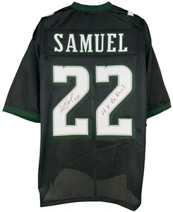 Asante Samuel Sr. autographed signed inscribed jersey Philadelphia Eagles JSA - Picture 1 of 4