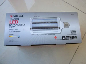 SATCO S28938 HI-PRO LED ERWEITERBAR 110W 100-277V 14000 Lumen 5000K AUSSENLAMPE - Bild 1 von 7