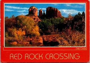 Postal Red Rock Crossing Oak Creek Sedona Arizona se hace eco de la belleza del otoño - Imagen 1 de 2