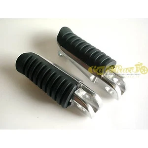 Floorboards Footpegs Driver Kawasaki Style cafe racer scrambler - Picture 1 of 2