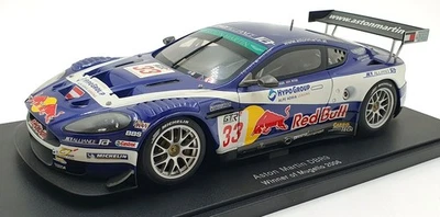 Autoart 1/18 Scale Diecast 80608 - Aston Martin DBR9 Red Bull Mugello 2006 #33 - Image 1 of 4