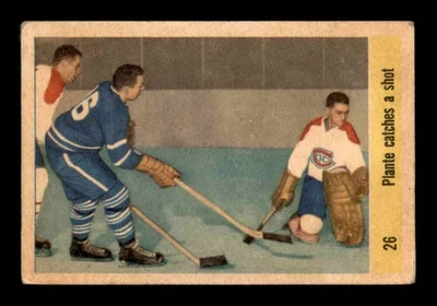 1958 Parkhurst #26 Jacques Plante/ Others IA G/VG X3565765 Foto 1 de 3