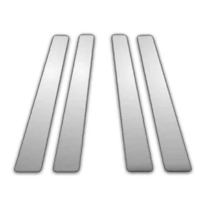 4Pc Chrome Pillar Post Stainless Steel Trim for 2005-10 Mercedes CLS Class W219 - Picture 1 of 4