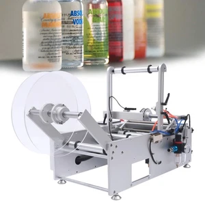 Etichettatrice Elettrica Semiautomatica Tonda Bottiglia Etichettatrice 20-40pz/min 300W - Foto 1 di 15
