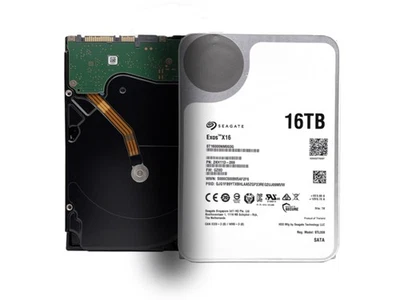 Seagate 16TB ST16000NM003G 7200RPM SATA 6Gb/s 256MB 512e/4Kn SED 3.5" Hard Drive - Image 1 of 4