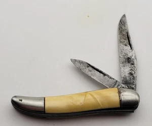 Hammer Brand Texas Toothpick Fishing Pocket Knife USA 2 Blades - Picture 1 of 5