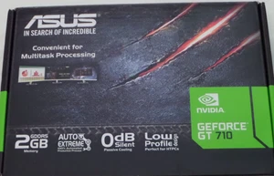 Nvidia Asus Geforce GT 710 GPU Graphics Card - Picture 1 of 6