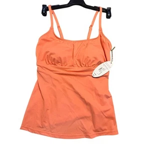 Mynah Swimsuit Tankini Bikini Top Orange XS NWT - Picture 1 of 5