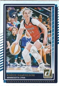 2025 Donruss WNBA Argento ARGENTO Holo FOIL #50 KARLIE SAMUELSON - Foto 1 di 2