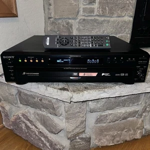 Working Sony DVP-NC655P Progressive Scan 5-Disc Changer DVD/CD Player + Remote - Picture 1 of 11