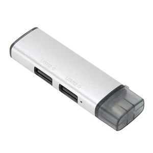 3 In 1 Usb C Hub 1 Usb3.0 2 Usb2.0 Port 5Gbps Plug And Play Usb C Adapter AM - Afbeelding 1 van 22