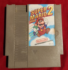 Super Mario Bros. 2 Nintendo NES Cartridge W/ Sleeve