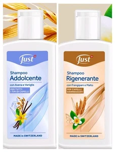 Just Shampoo Addolcente E Shampoo Rigenerante ,Per Capelli... - Foto 1 di 1
